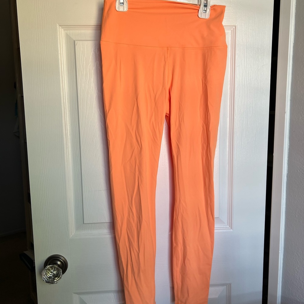 CRZ Yoga Leggings, Neon colored, size L, never worn